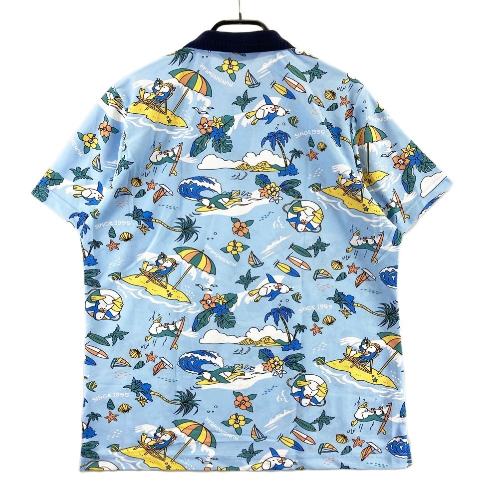 新品　LL 大きいサイズ　マンシングウェア　トロピカルペンギン　半袖　ポロシャツ サイズ：LL MUNSING WEAR マンシングウェア 2024年モデル 半袖