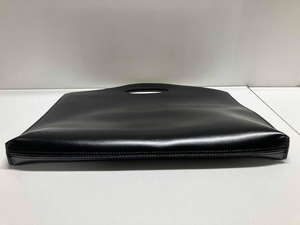 PELULU.TOKYO ペルル トウキョウ フラットミニマルレザーバッグ