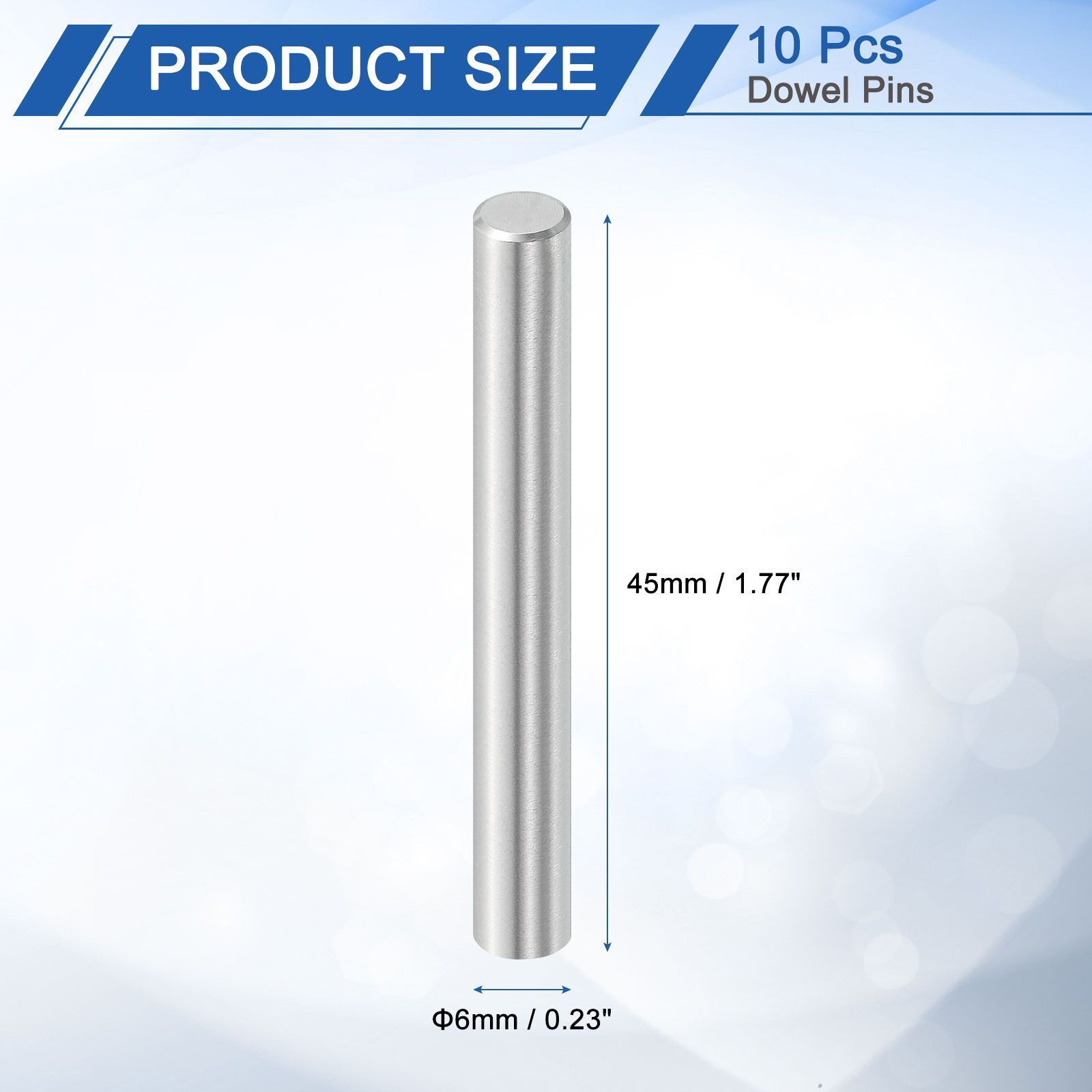 uxcell 120個 平行ピン M1.5×16mm ダボピン ダボ 棚サポート 棚受け 棚板 304ステンレス 家具 扉 つなぎ ジョイント 留め具  連結 修理部品 DIY - メルカリ uxcell 60個 M5x30mm 304ステンレススチールダボピン、円筒形シェルフサポートペグピンパラレルピンファスナー 機械製