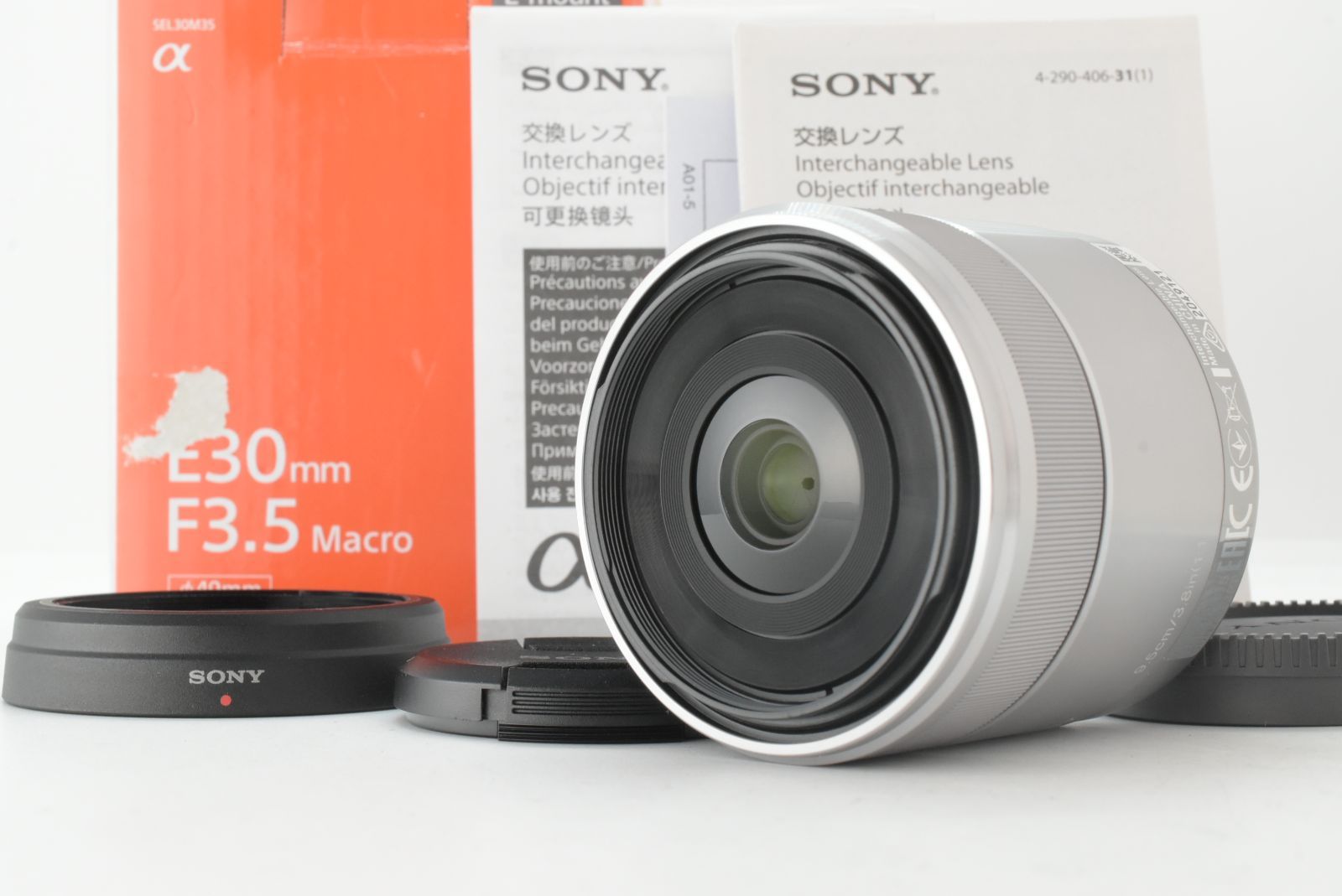 美品】Sony E 30mm f3.5 SEL30M35 E-Mount Macro Lens ソニー レンズ