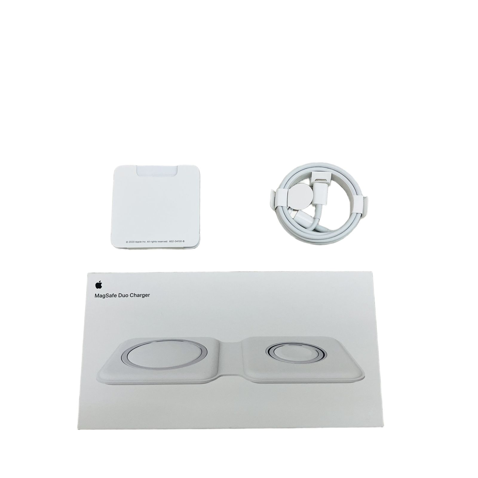 Apple MHXF3AM/A A2458 MagSafe Duo Charger デュアル充電パッド 中古