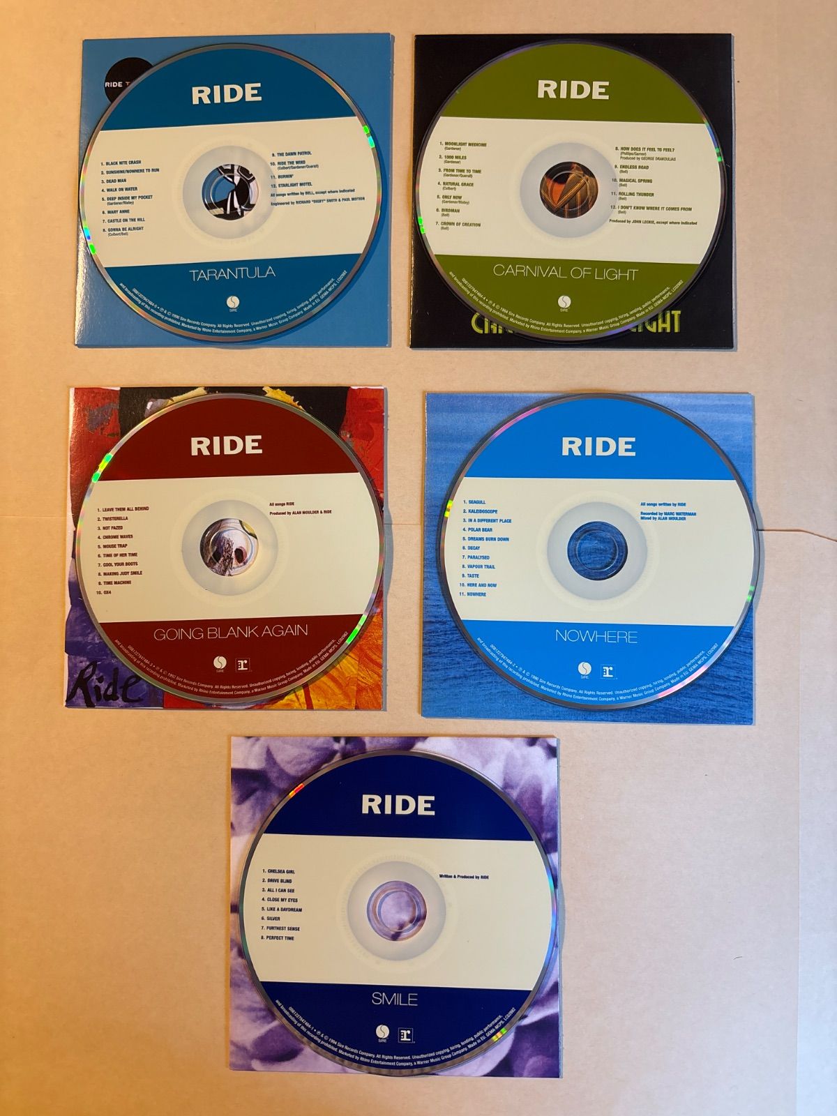 洋楽 Ride Original Album Series Creation 5CD Amazon.co.jp