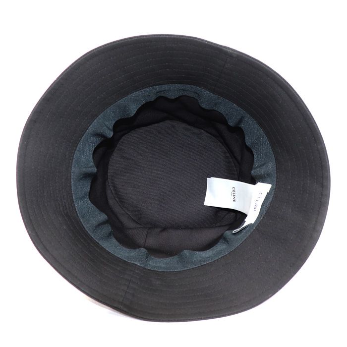 CELINE セリーヌ バケットハット ハット ブラック 2AU5B968P M ユニ