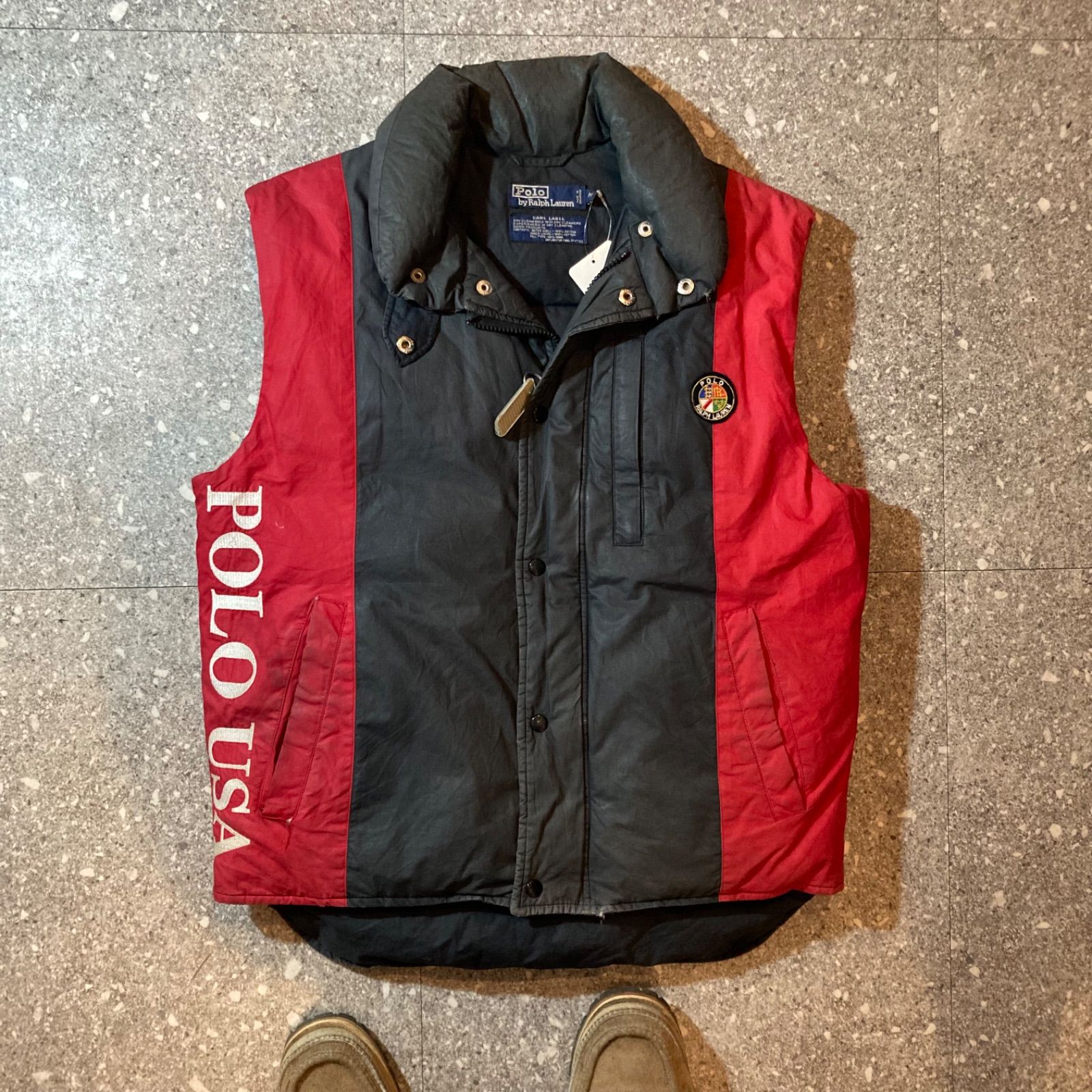 90s Ralph Lauren ski down vest size M/ 90年代製 ラルフローレン