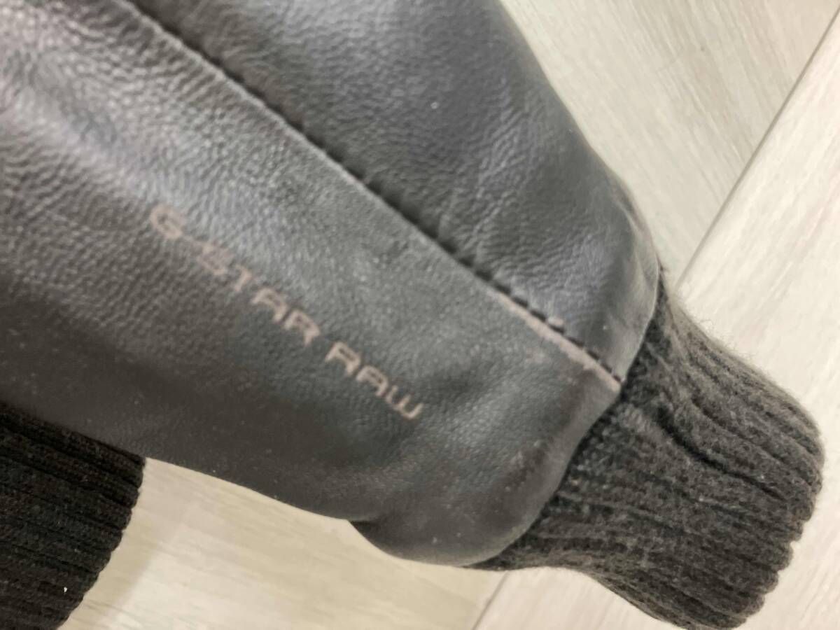 G-STAR RAW ジースターロウ シングルライダース 革ジャン /サイズS