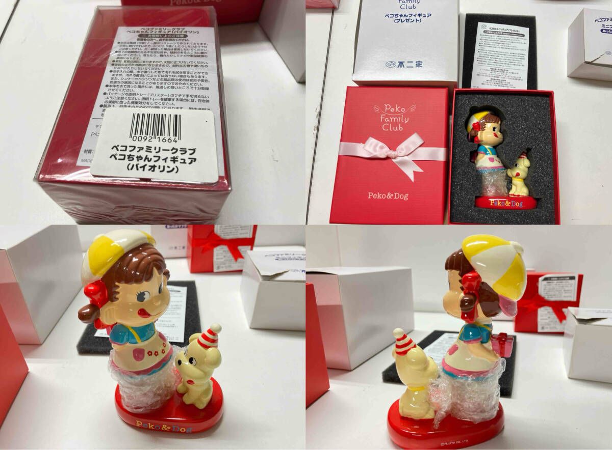 不二屋 ぺこちゃん フィギュア ペコファミリークラブ あったかマフラー