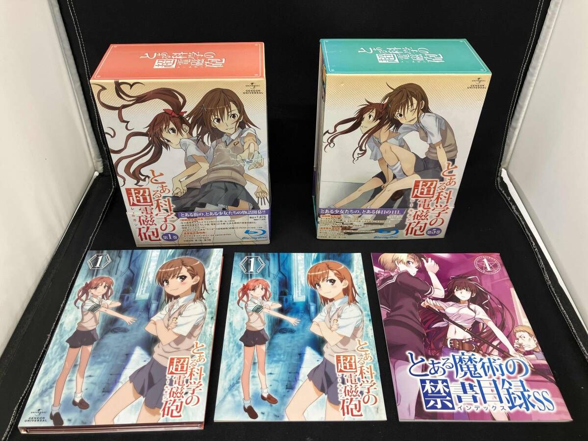 全8巻セット]とある科学の超電磁砲 第1~8巻(初回限定版)(Blu-ray Disc