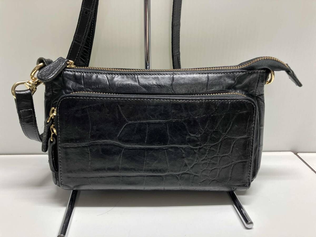 BARDOT ROSE バルド ロゼ 長財布付きショルダーバッグ / ブラック