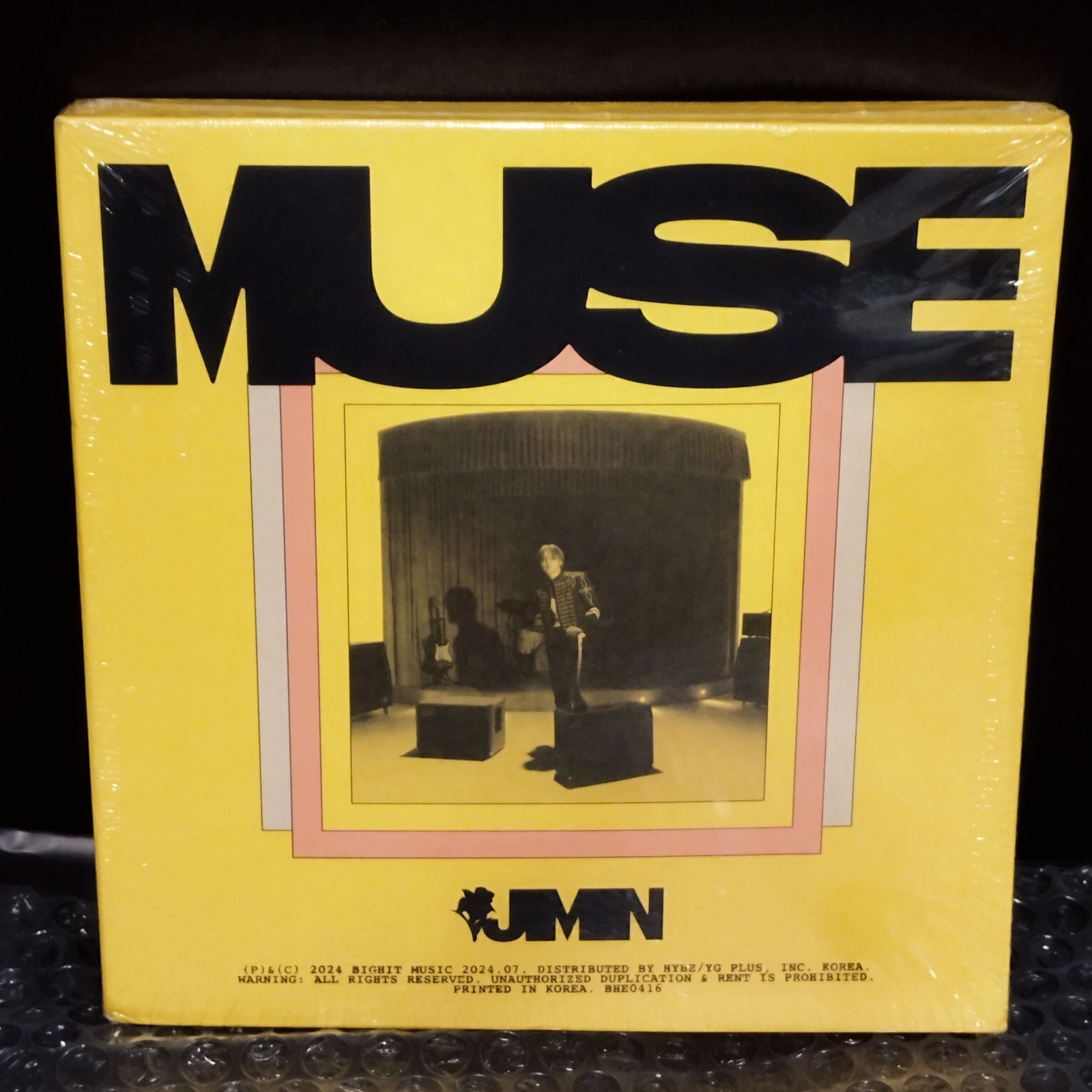 D2654】BTS ジミン ソロアルバム MUSE 2形態セット - メルカリ
