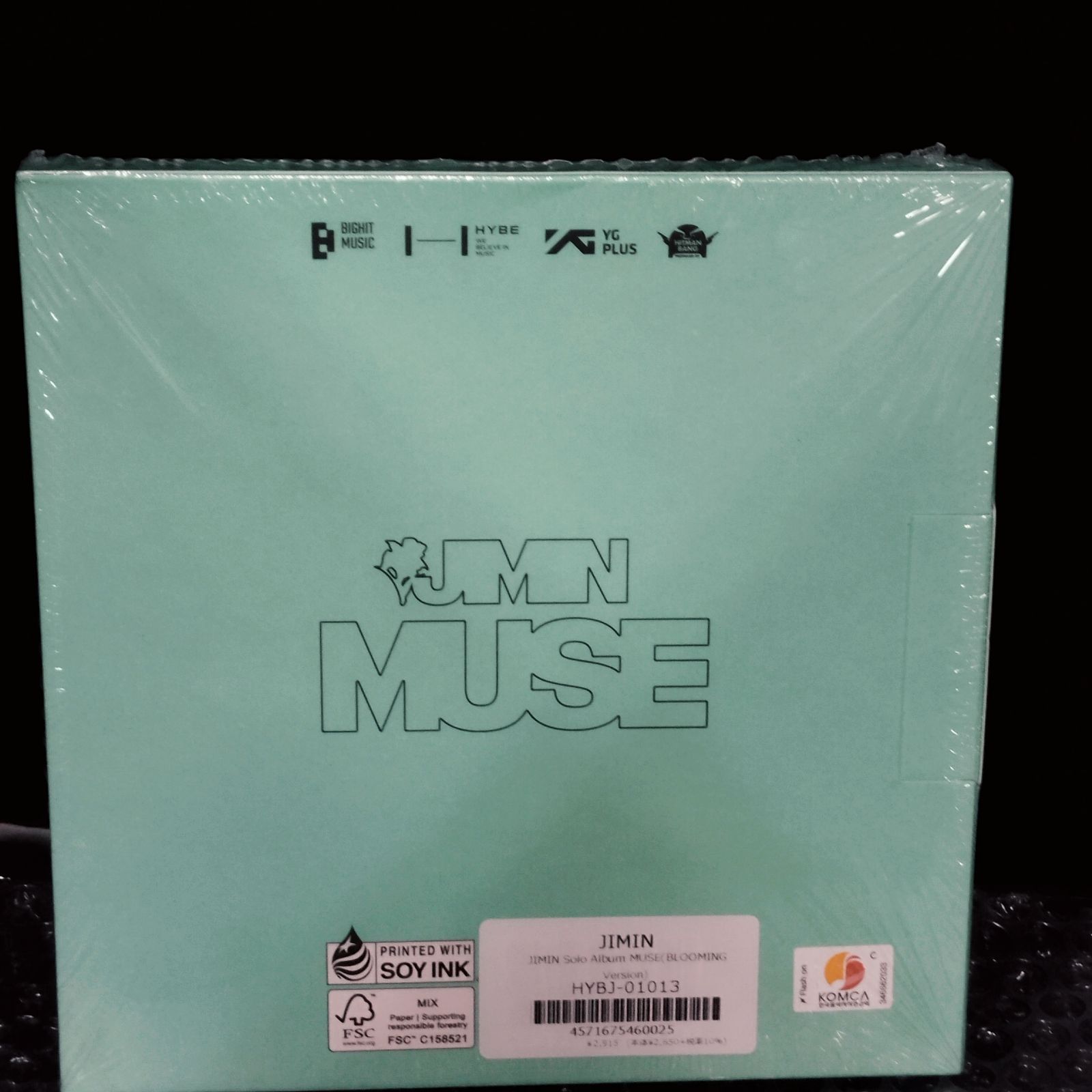 D2654】BTS ジミン ソロアルバム MUSE 2形態セット - メルカリ