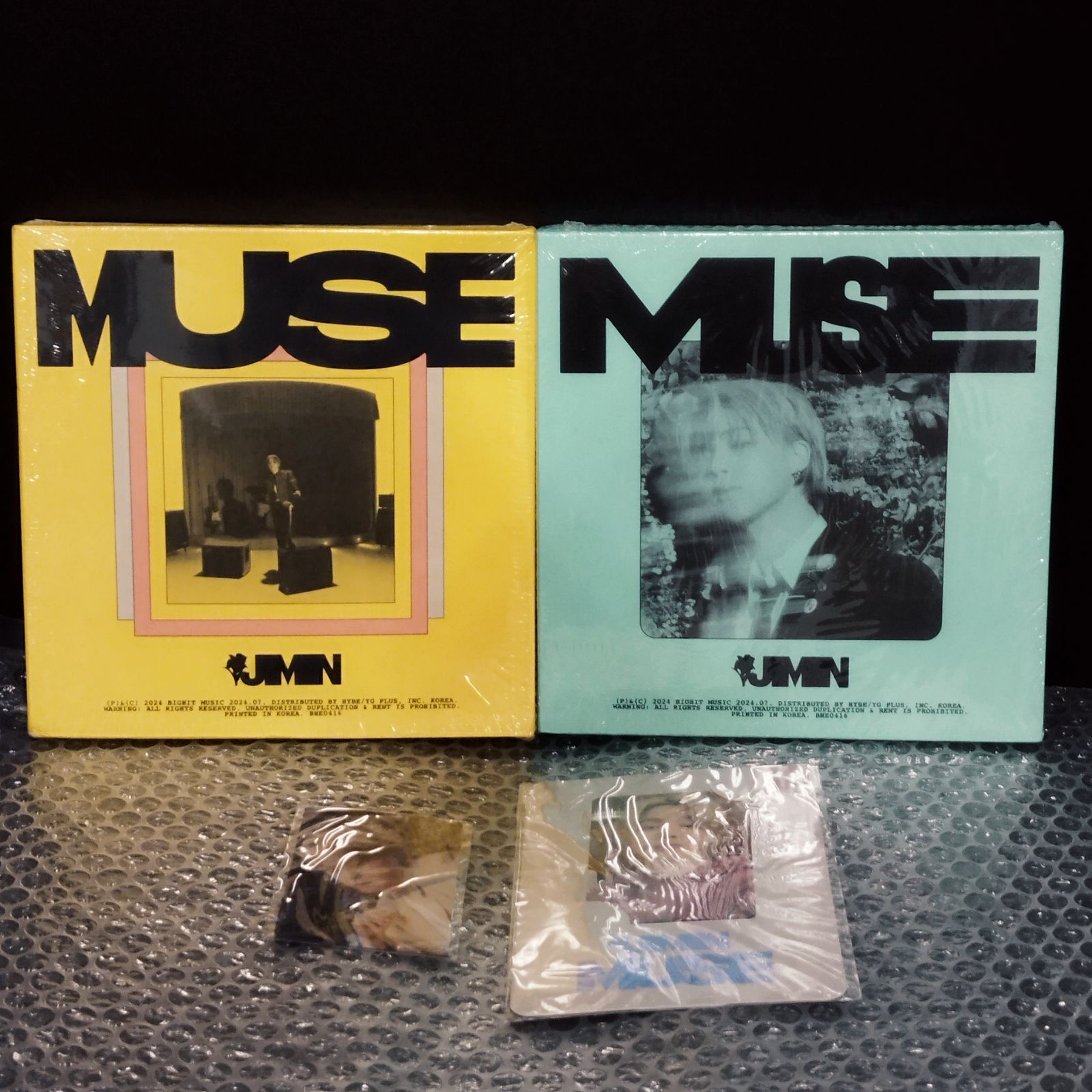 D2654】BTS ジミン ソロアルバム MUSE 2形態セット - メルカリ