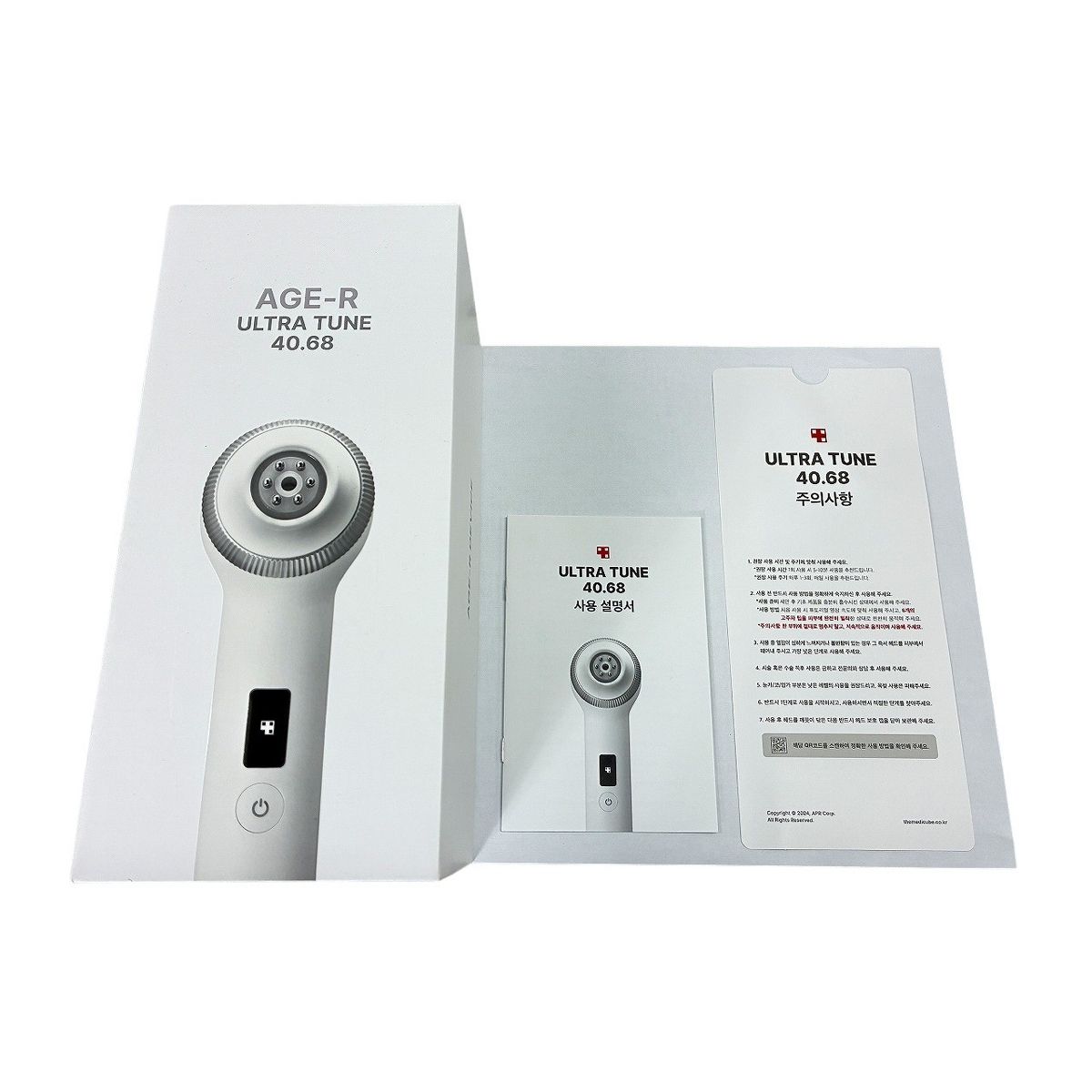 MEDICUBE R-R-pg1-ME-UTUN Age-R Ultra Tune 40.68 家庭用高周波美顔器