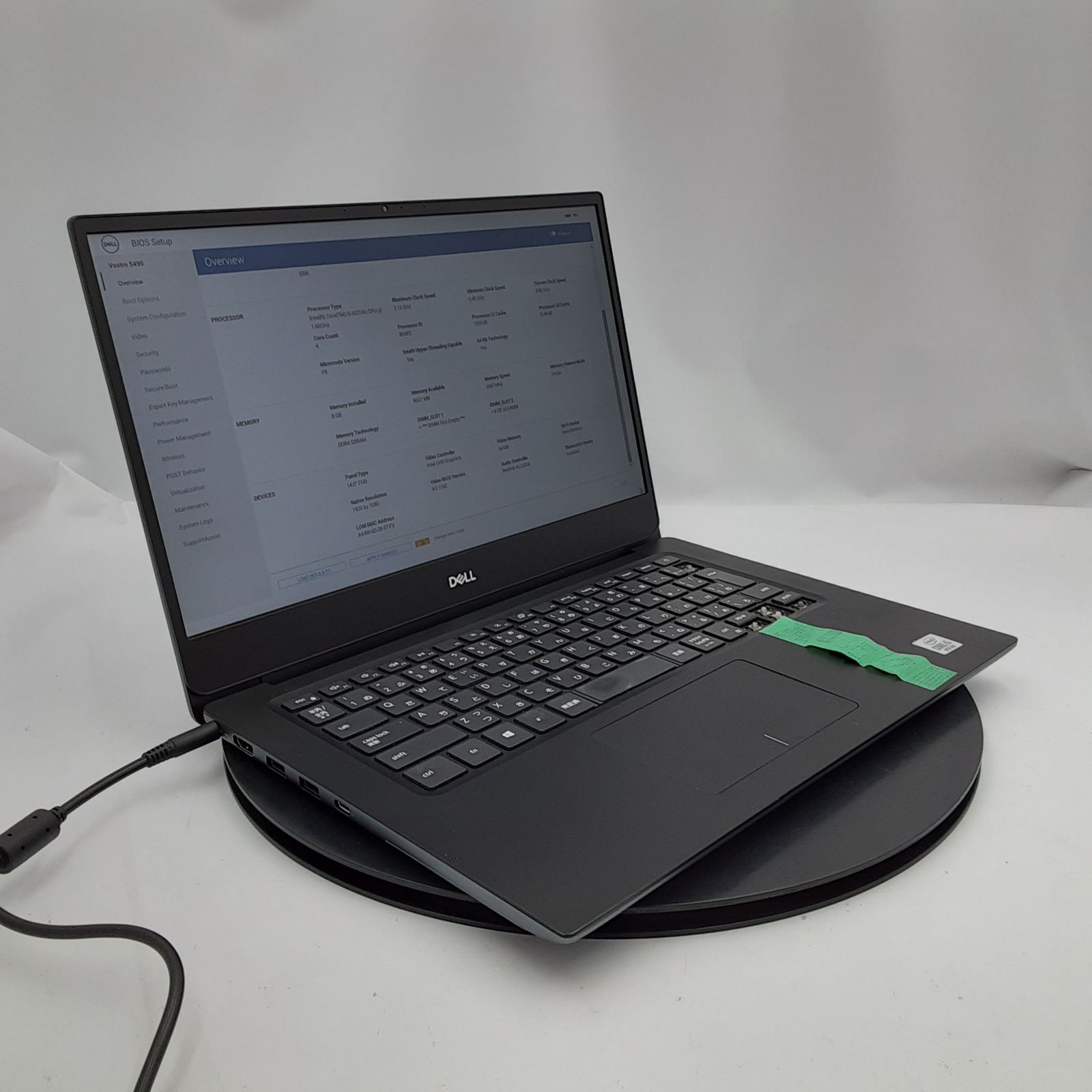 起動確認済み][ジャンク]DELL Vostro14 ノートパソコン 起動確認済み