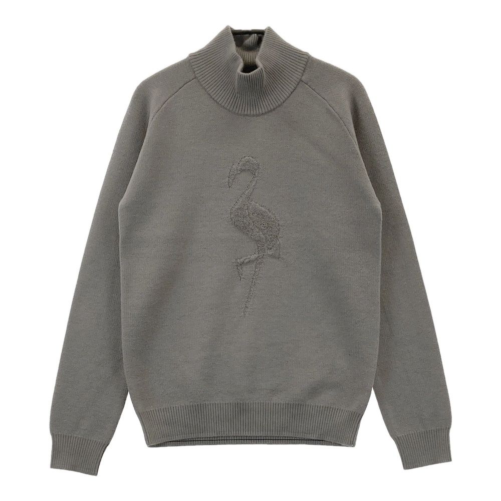 サイズ：M JUN&ROPE ジュン アンド ロペ ニット セーター グレー系