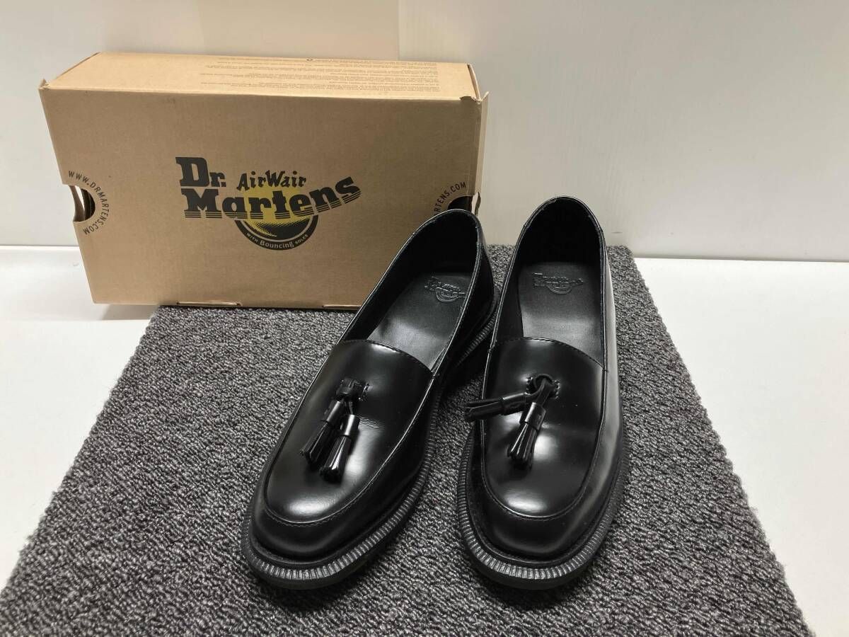 箱付き Dr.Martens ドクターマーチン AWO06 ローファー UK5 ブラック 