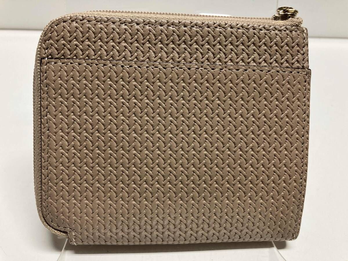 箱付き☆ ATAO（アタオ）ミニ財布「milimo（ミリモ）」ケリー（トープ