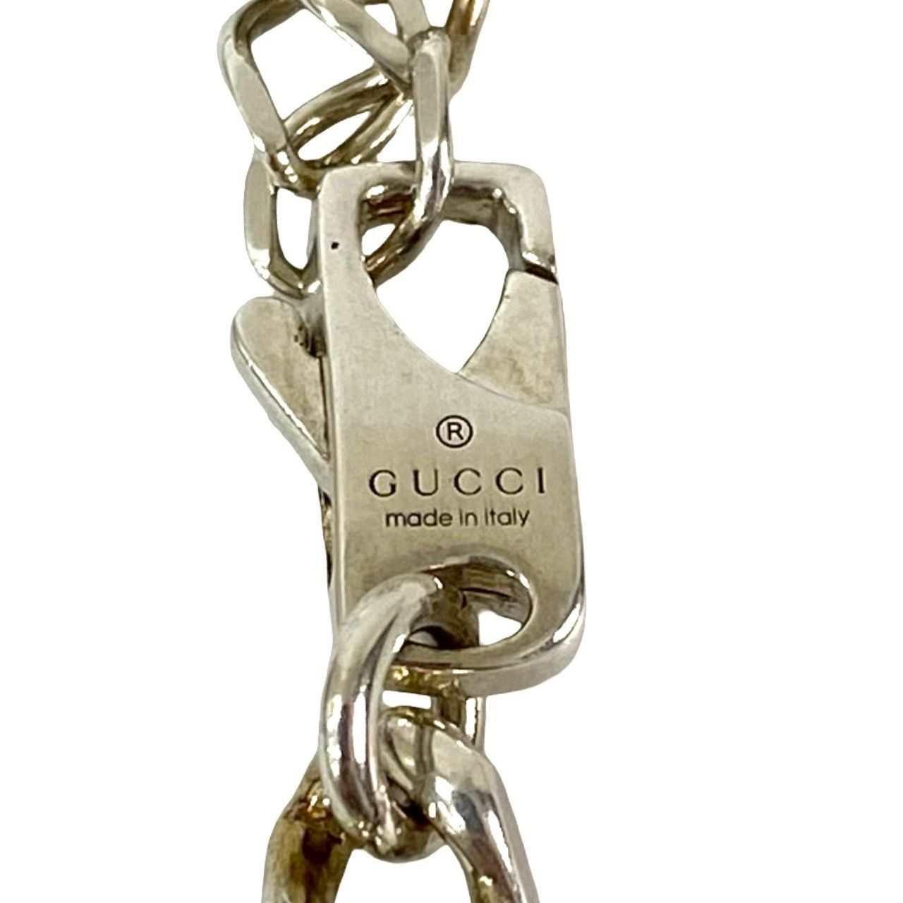 極 美品 箱付き GUCCI グッチ インターロッキング G シルバー925 