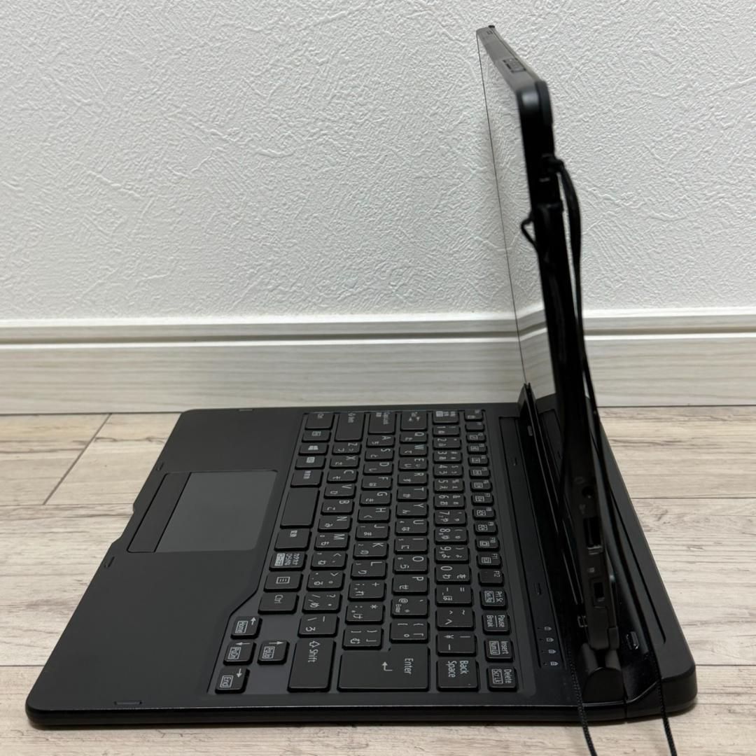 タッチ 即戦力♬2in1PC 富士通 i5 SSD128G メモリ8GB WPS Office付き