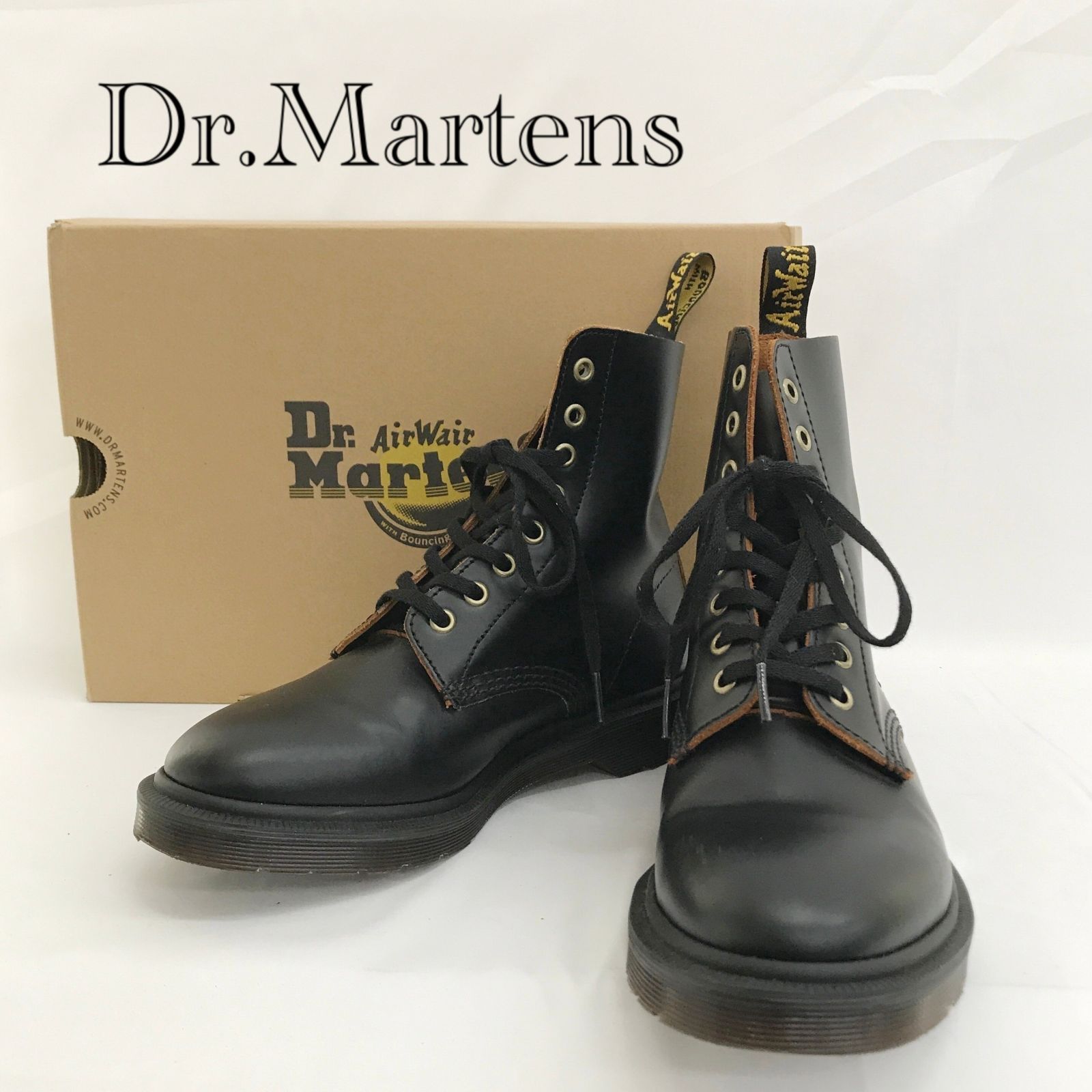 Dr.Martens ドクターマーチン 26297001 1460 PASCAL UK5 ブラック 箱 