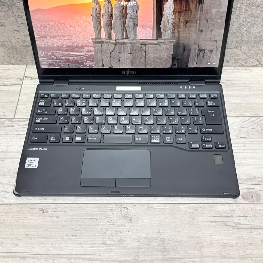 FUJITSU タッチパネル Win11 ノートパソコン 10世代i5 オフィス Office