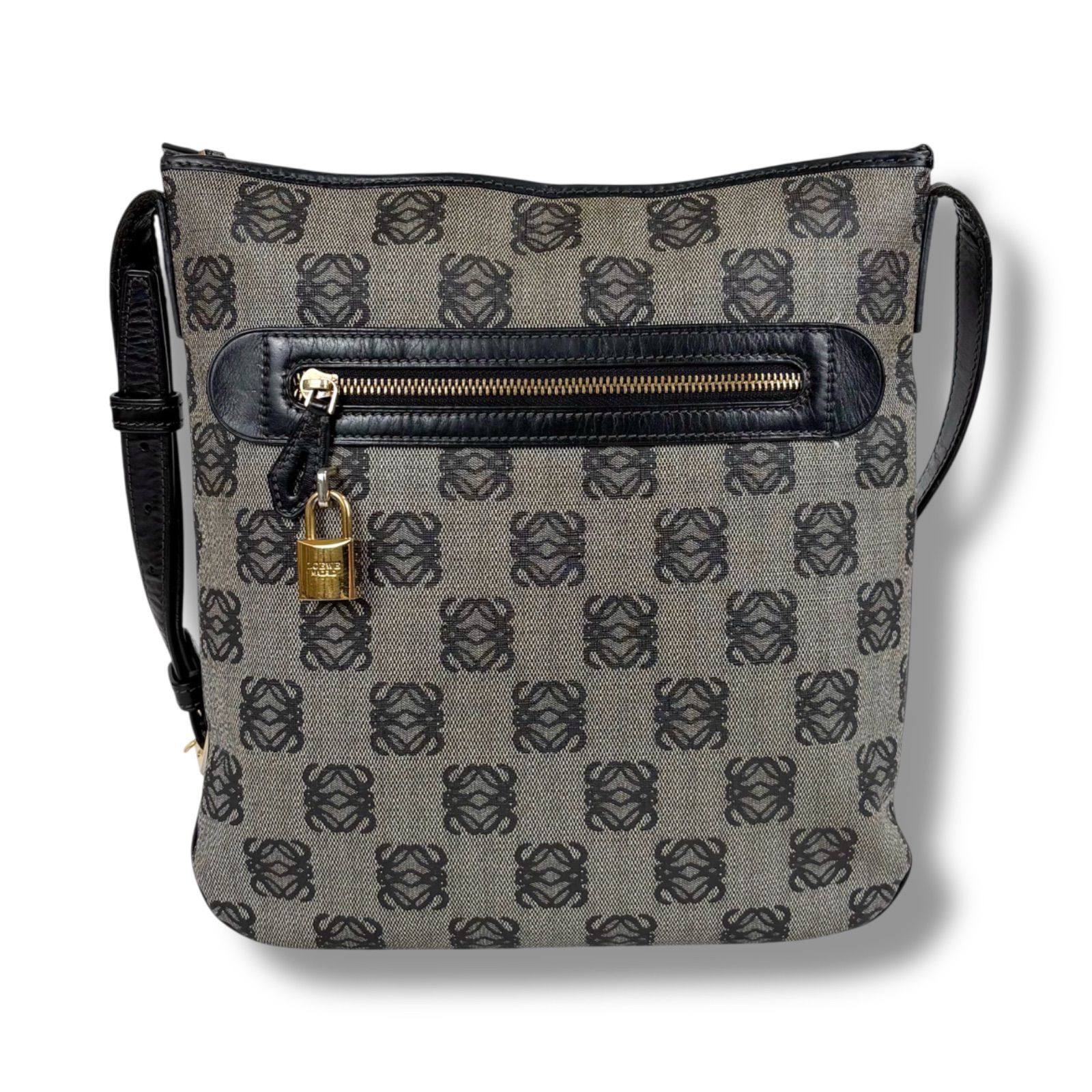 ロエベ LOEWE リピートアナグラム ショルダーバッグ クロスボディ 