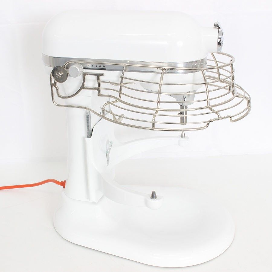 美品】キッチンエイド KSM8WH ホワイト スタンドミキサー KSMC865WH