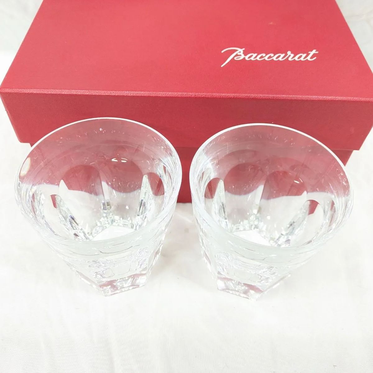 極美品 Baccarat/バカラ ロックグラス 2個 クリスタル ガラス - メルカリ