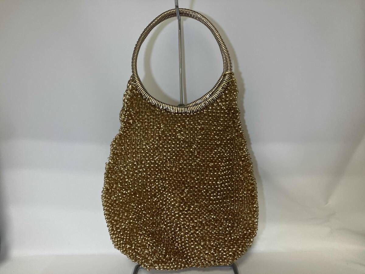 ANTEPRIMA アンテプリマ ハンドバッグ ワイヤーバッグ ゴールド 中国製