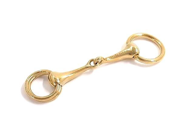 HERMES エルメス スカーフリング モールドゥ ゴールド メタル