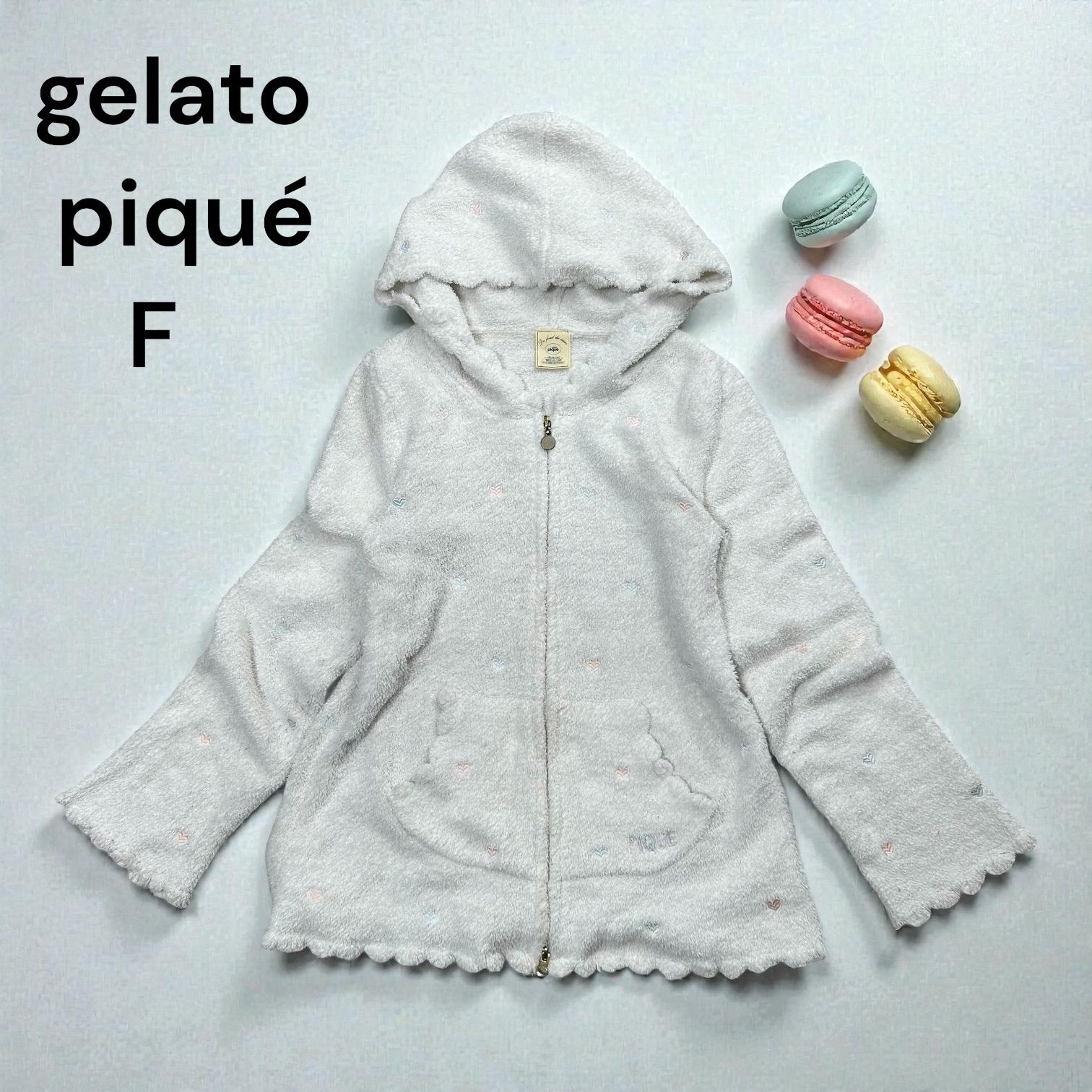 gelato pique ジェラートピケ ルームウェア パーカー もこもこ ハート 