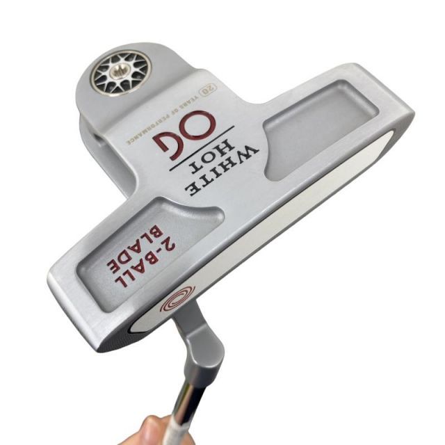 【中古】 オデッセイ WHITE HOT OG 2-BALL BLADE 34インチ パター PT STROKE LAB (フレックスその他) メンズ 男性用 右利き 右用 Dランク ゴルフクラブ