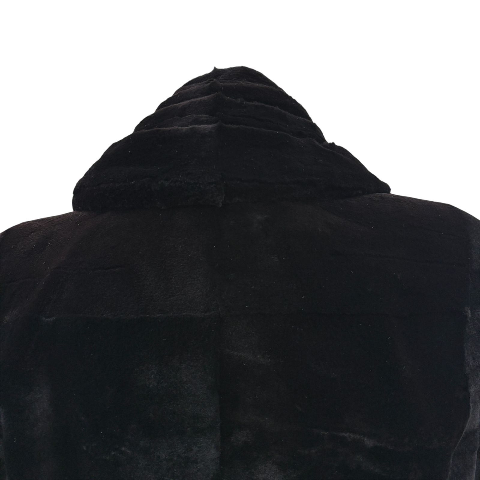 EMBA エンバ】ファーコート ショートジャケット ブラック 黒 - メルカリ