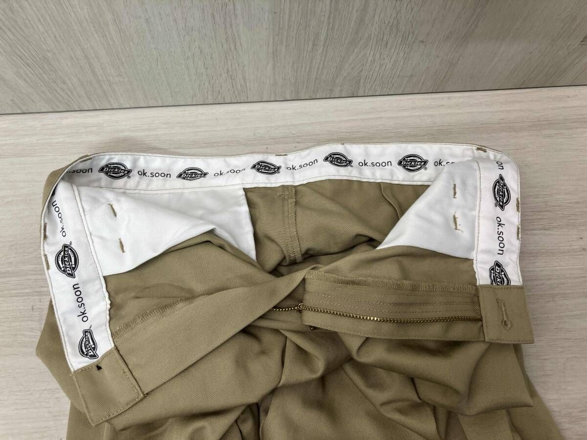 OK.SOON × Dickies オクスン ディッキーズ パンツ ベージュ サイズL OK.SOON × Dickies オクスン ディッキーズ パンツ ベージュ サイズL