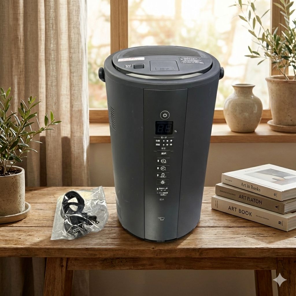 象印 スチーム式加湿器 EE-TA60-BM（ソフトブラック） 湘南台店 - メルカリ