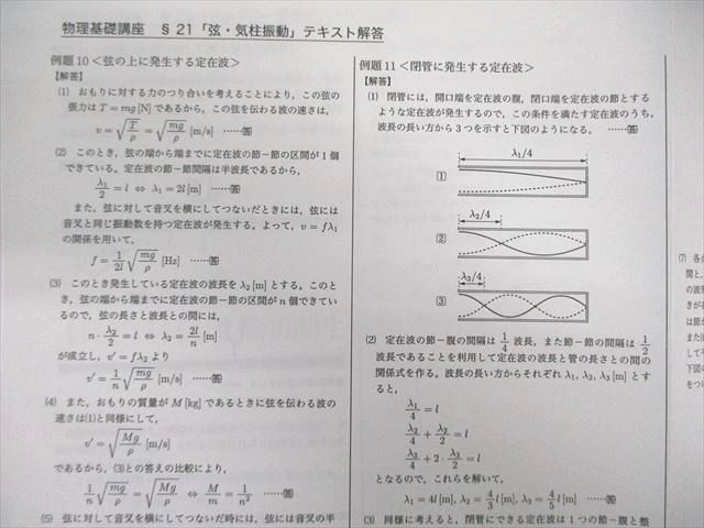 鉄緑会 高2 物理基礎講座 テキスト/問題集 第1/2部 通年セット 2022 計