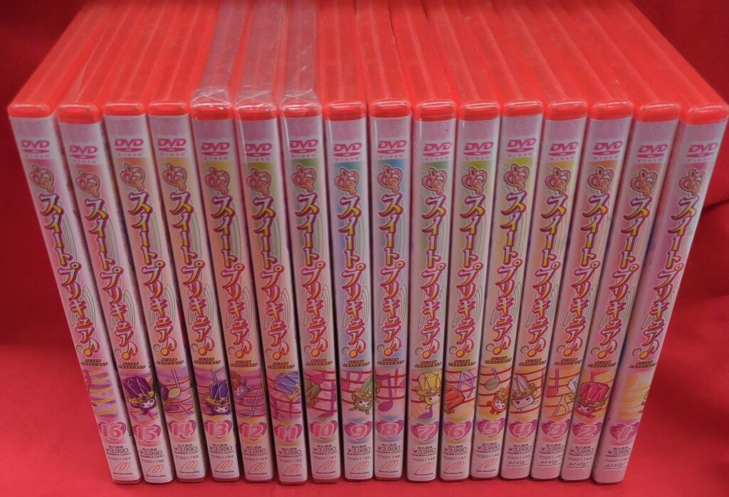 アニメDVD 初回)スイートプリキュア♪ 全16巻 セット - メルカリ