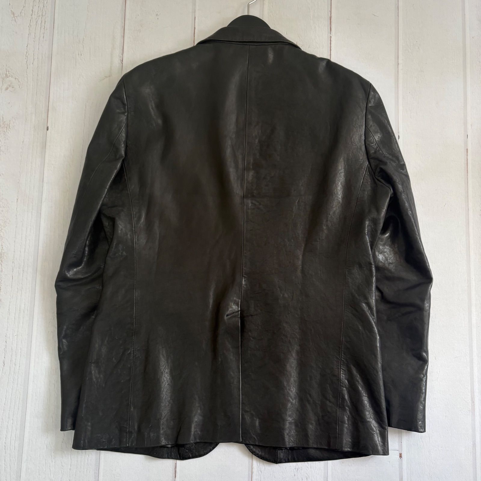 キムタク着 PS Paul Smith ポールスミス ラムレザー テーラード