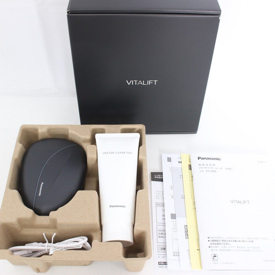 美品】パナソニック バイタリフト かっさ EH-SP86-K リフトケア 美顔器