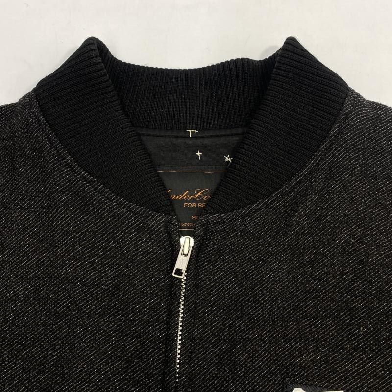 中古】UNDER COVER 02AW 魔女期 ジップアップブルゾン ブラック M