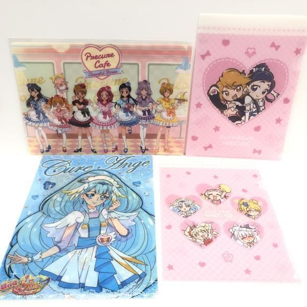 中古】未開封)プロダクションプリキュア クリアポスター2種+プリキュア