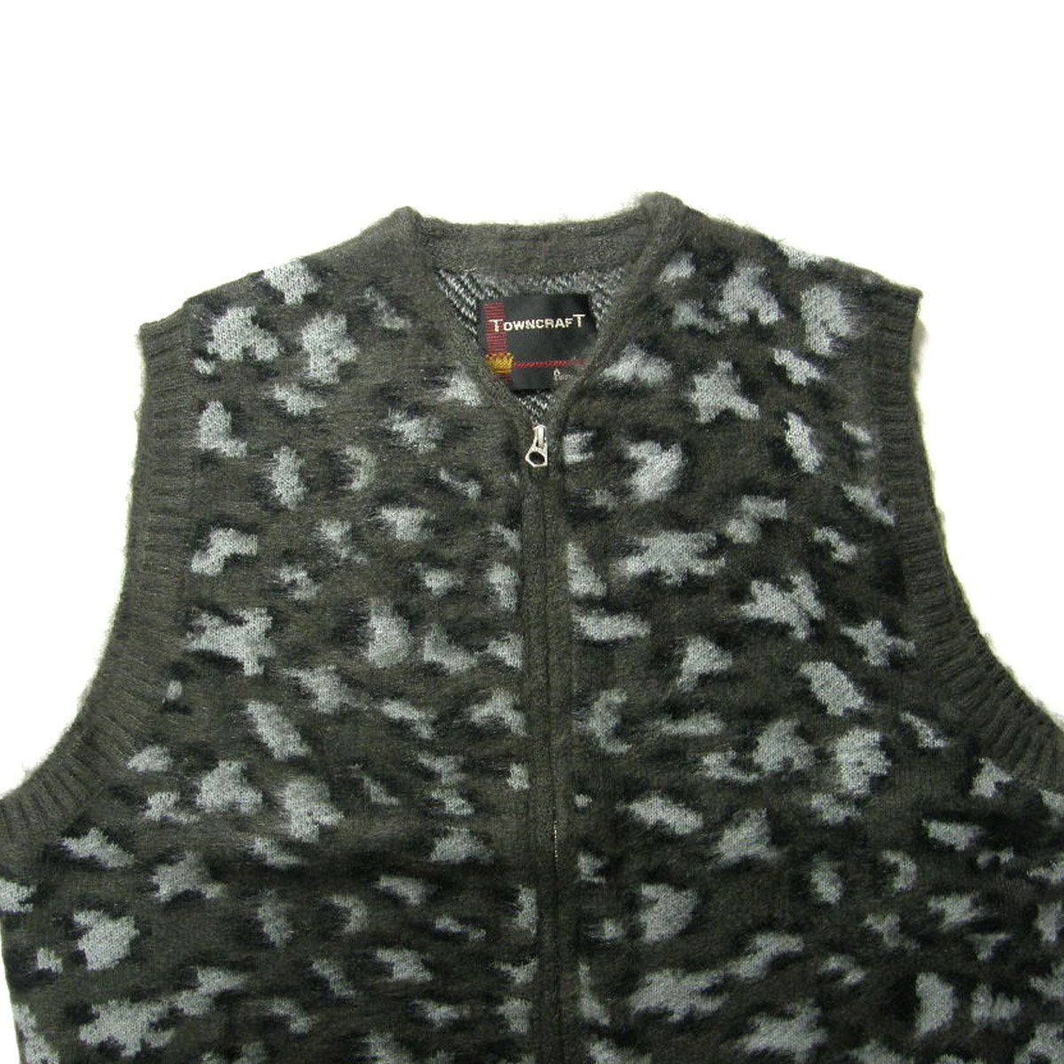 新品】 TOWNCRAFT ／ タウンクラフト シャギー ニット フルジップ 