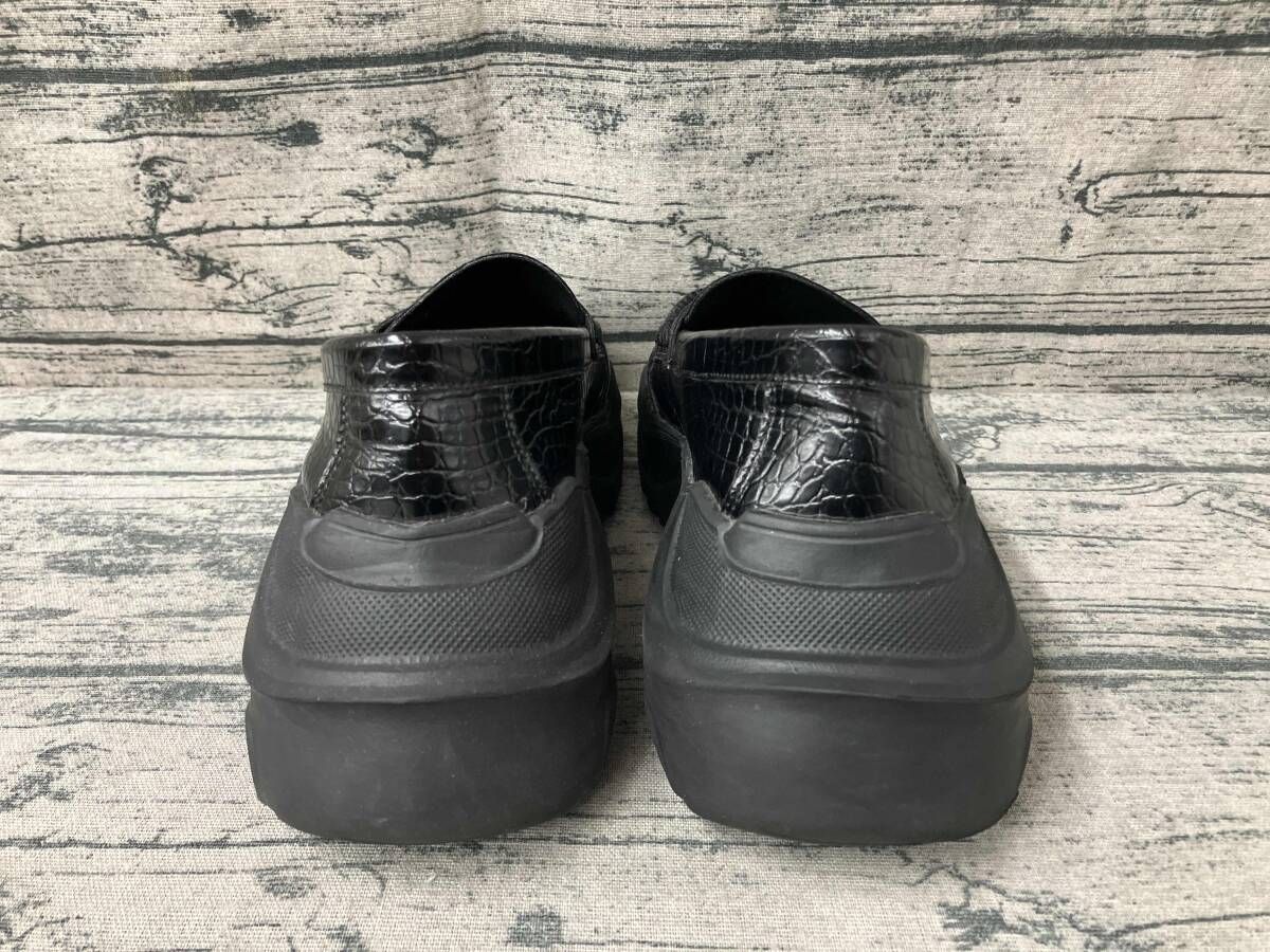 AKIKOAOKI アキコアオキ ローファー スニーカー クロコ調 24cm - メルカリ