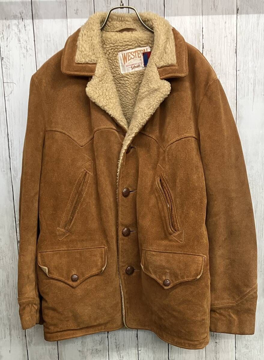 Schott レザージャケット ショット 裏ボア スウェードジャケット