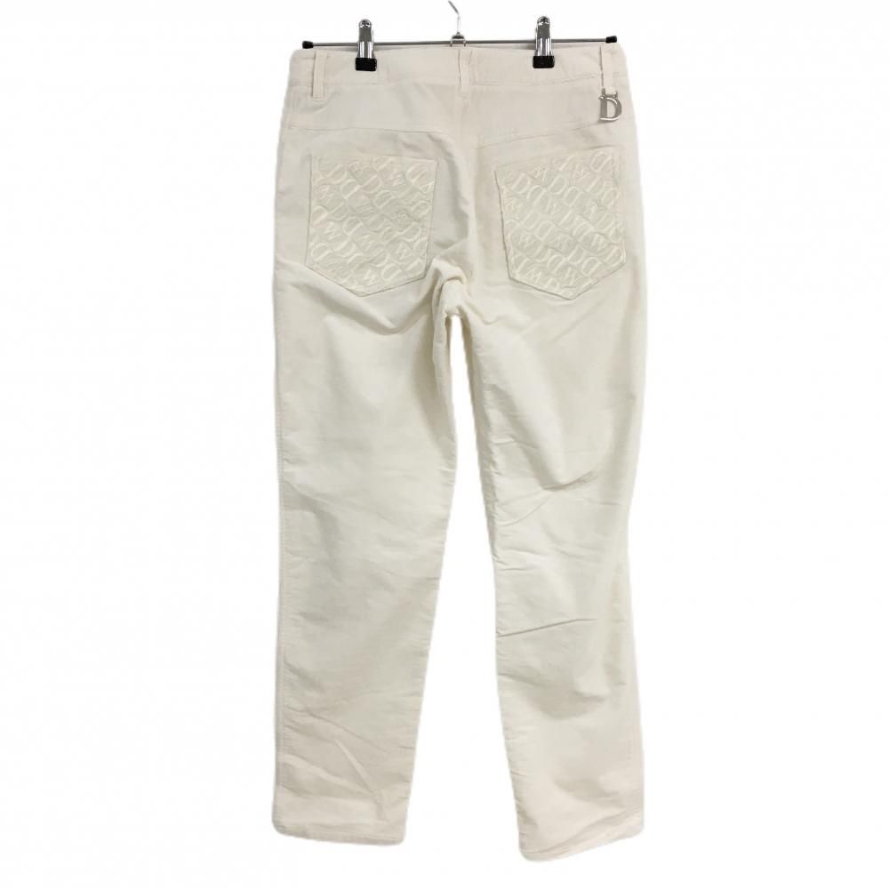 超美品】ダンスウィズドラゴン パンツ 白 コーデュロイ ストレッチ