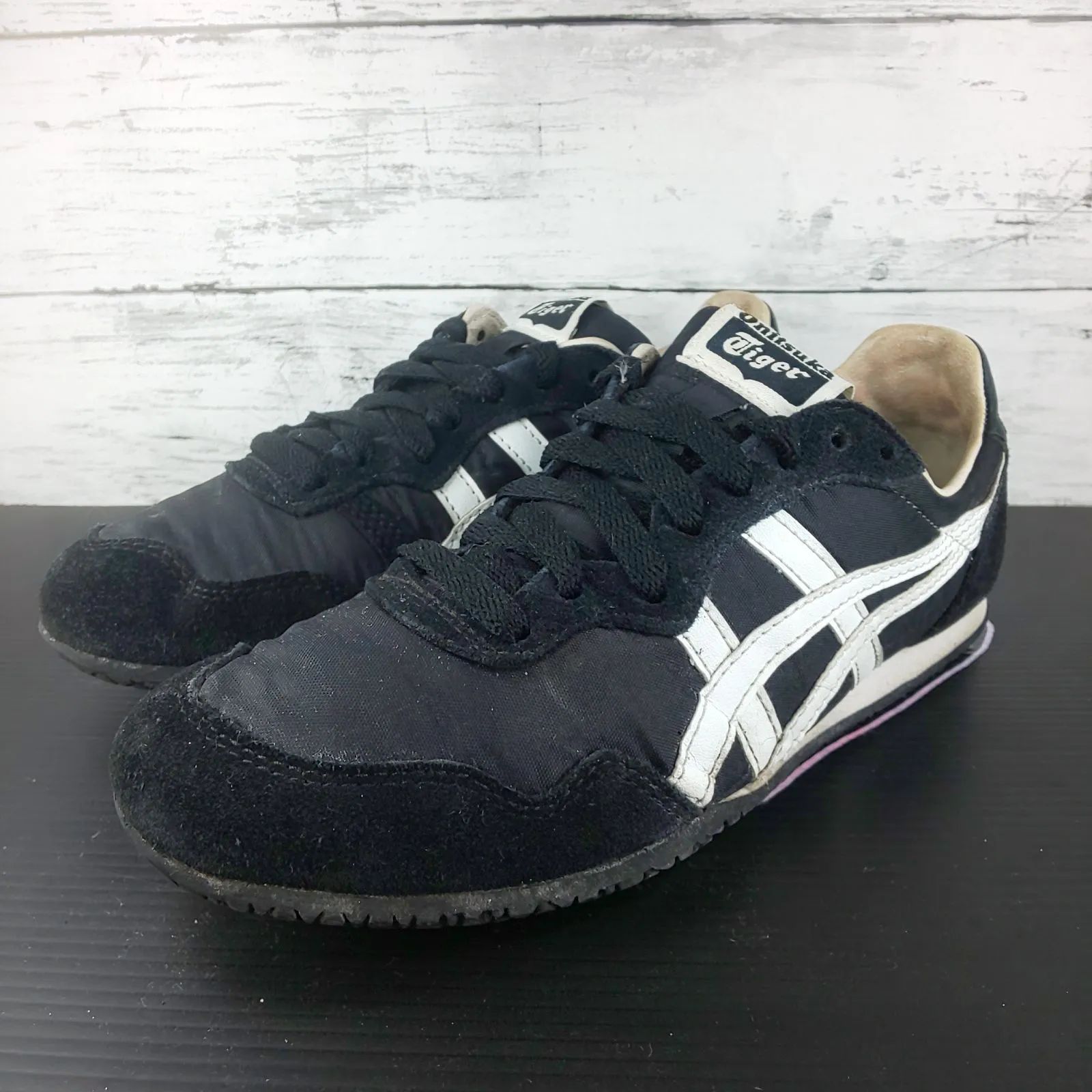 Onitsuka Tiger SERRANO オニツカタイガー セラーノ ブラック 黒 23.5 