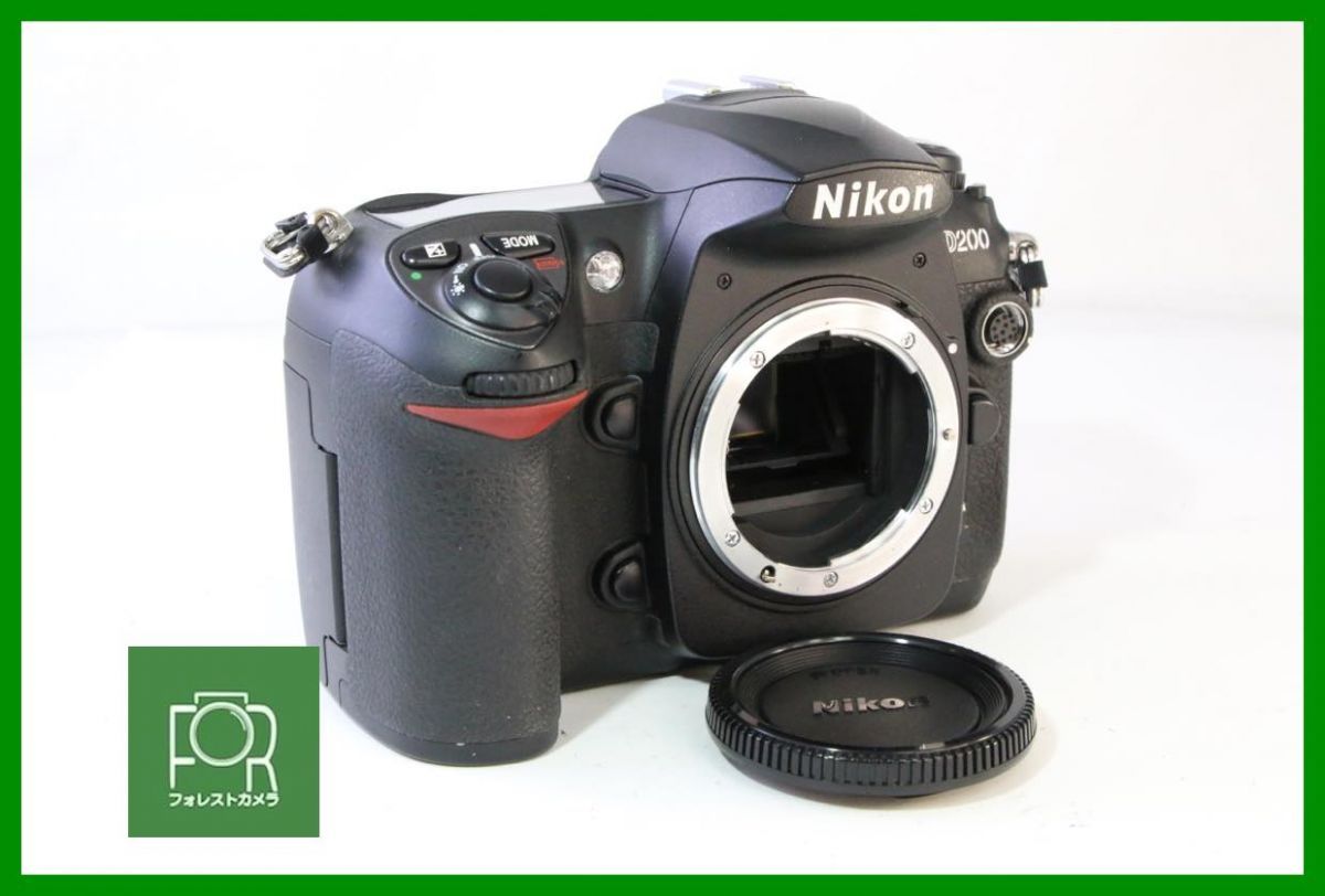 動作保証・点検済】極上品□ニコン Nikon D200 ボディ□ショット数