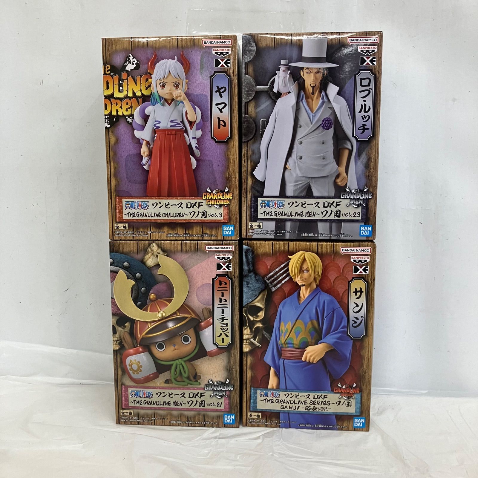 未開封 ワンピース DXF ワノ国 チョッパー サンジ ロブ ルッチ ヤマト