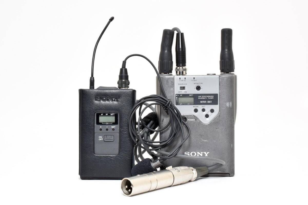 ☆良品☆SONY ソニー UHFシンセサイザーポータブルダイバーシティ