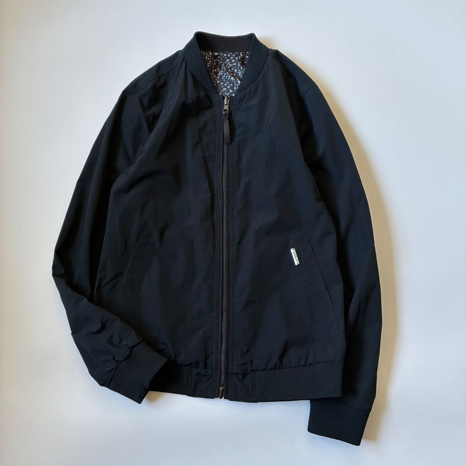 WOOLRICH / PRINTED CHARLOTTE BOMBER リバーシブル MA1 フライト