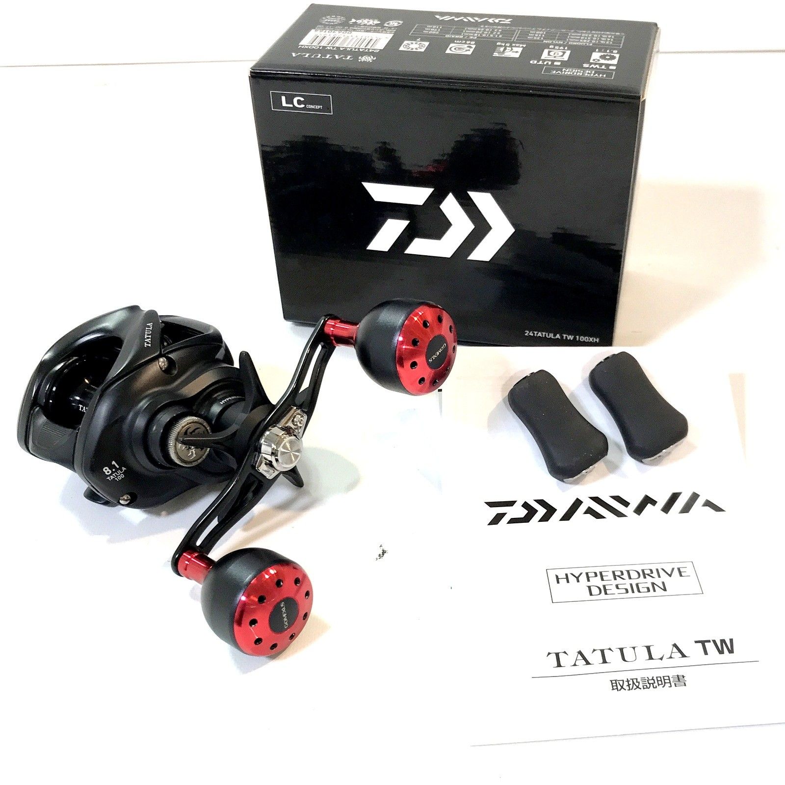 DAIWA ダイワ 24TATULA TW 100XH 00630164 リール ベイトリール 箱付き